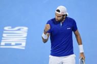 Matteo Berrettini at the 2022 ATP Cup